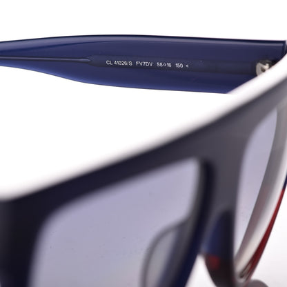 Celine Shadow Sunglasses CL 41026/S Blue Red 5 of 7