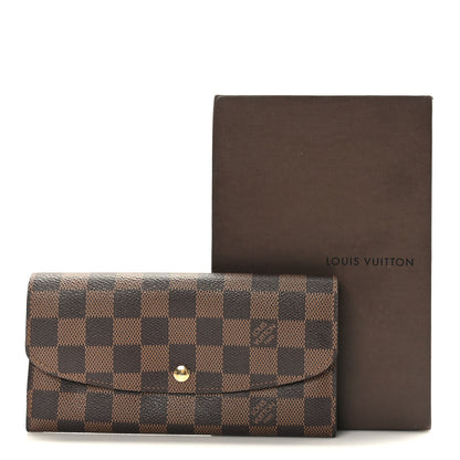 Louis Vuitton Damier Ebene Emilie Wallet 9 of 9