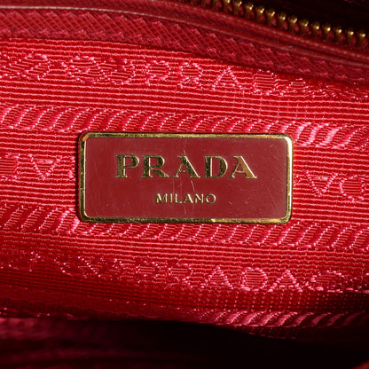 Prada Saffiano Lux Small Promenade Tote Fuoco 6 of 10
