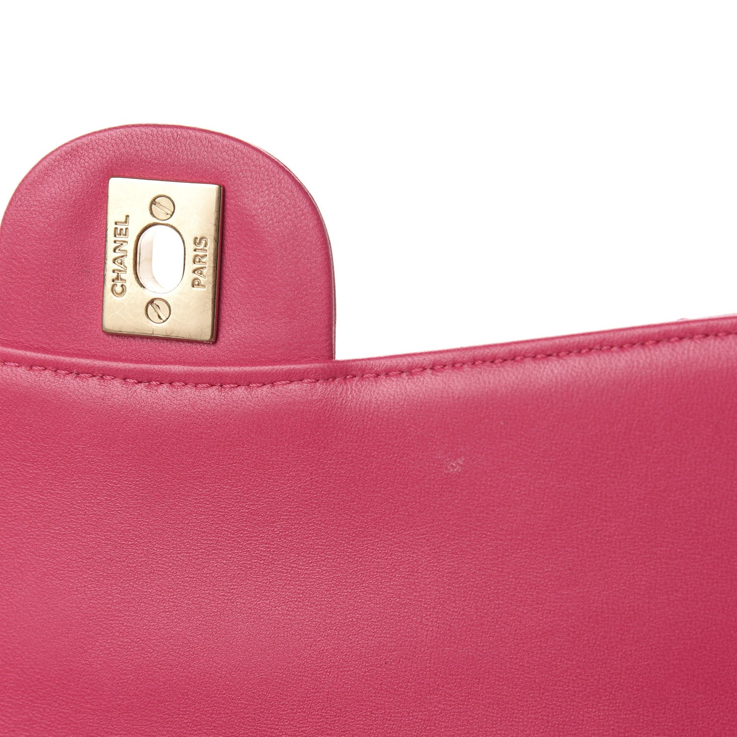 Chanel Lambskin Quilted Medium Mademoiselle Chic Flap Pink 10 of 19