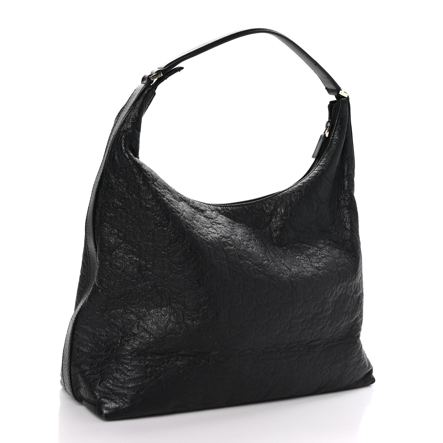 Gucci Guccissima Large Hobo Black 3 of 12