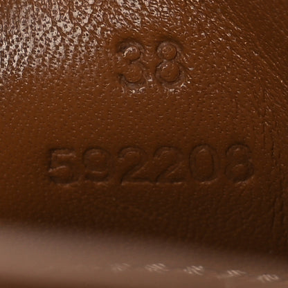 Loewe Nylon Suede Flow Runner Sneakers 38 Gold 10 of 12