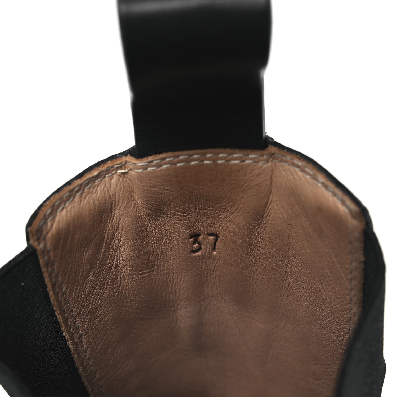 Bottega Veneta Calfskin The Lug Chelsea 55mm Boots 37 Black 10 of 12
