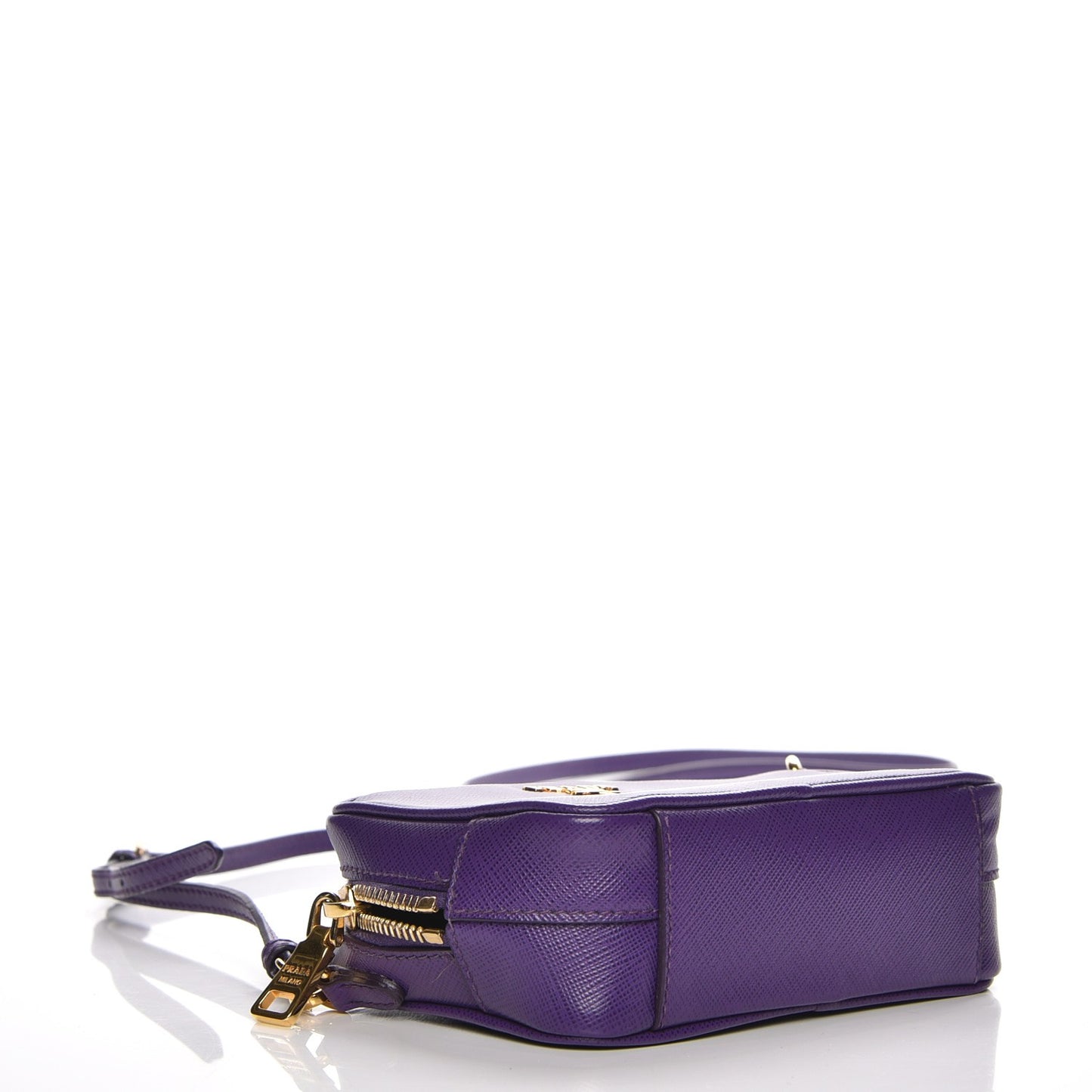 Saffiano Mini Camera Crossbody Viola