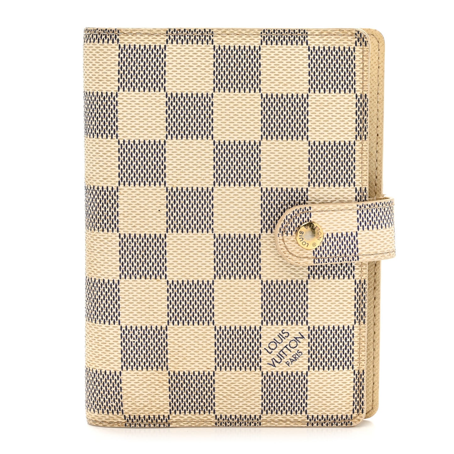 Damier Azur Small Ring Agenda Cover