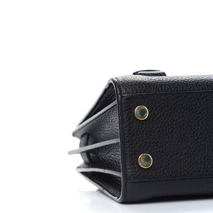Saint Laurent Grained Calfskin Nano Sac De Jour Black 7 of 11