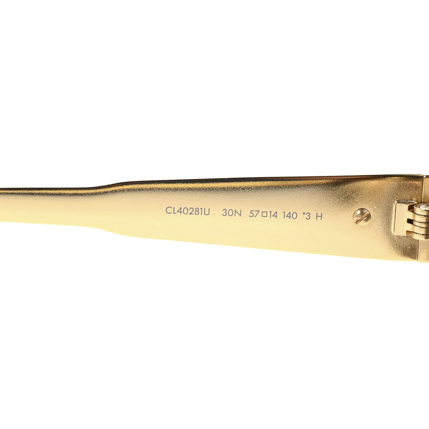 Metal Triomphe 03 Sunglasses CL40281U Gold Green