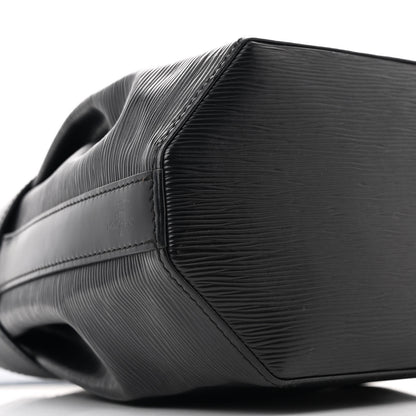 Louis Vuitton Epi Sac D'Epaule Black 8 of 10