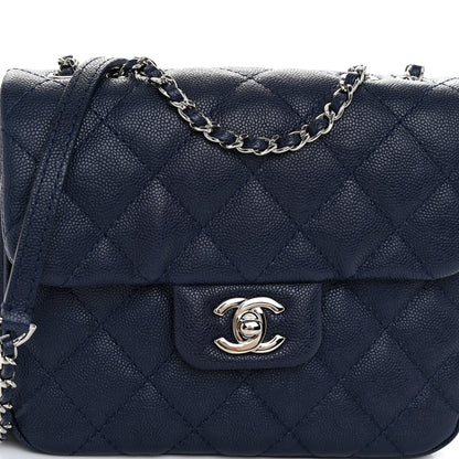 Chanel Caviar Quilted Small Urban Companion Flap Navy 8 of 13