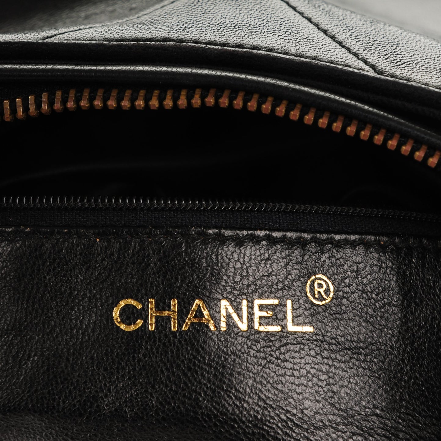 Lambskin Quilted Tassel Bag Black