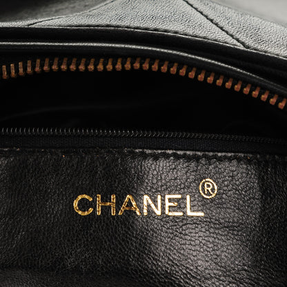 Chanel Lambskin Quilted Tassel Bag Black 6 of 8