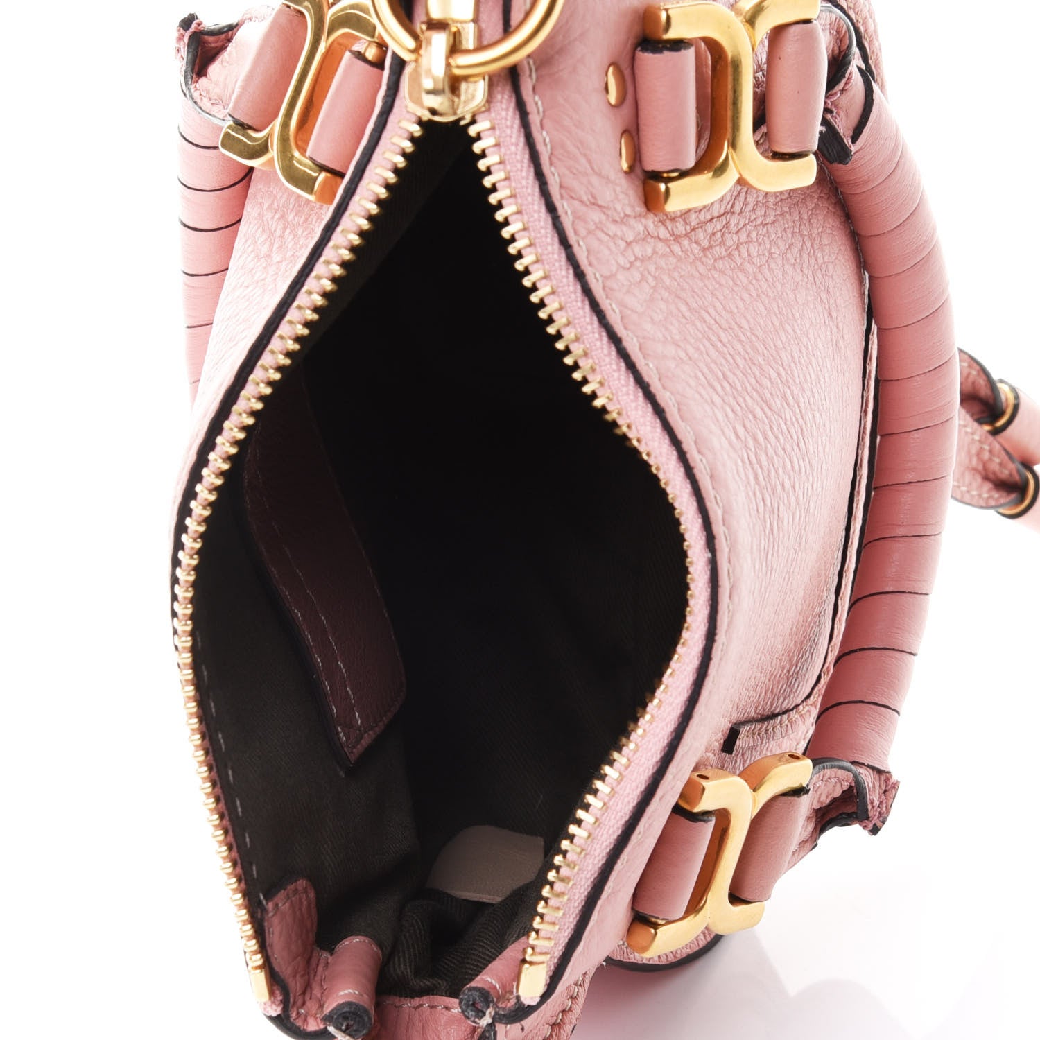 Chloe Calfskin Mini Marcie Satchel Fallow Pink 3 of 4