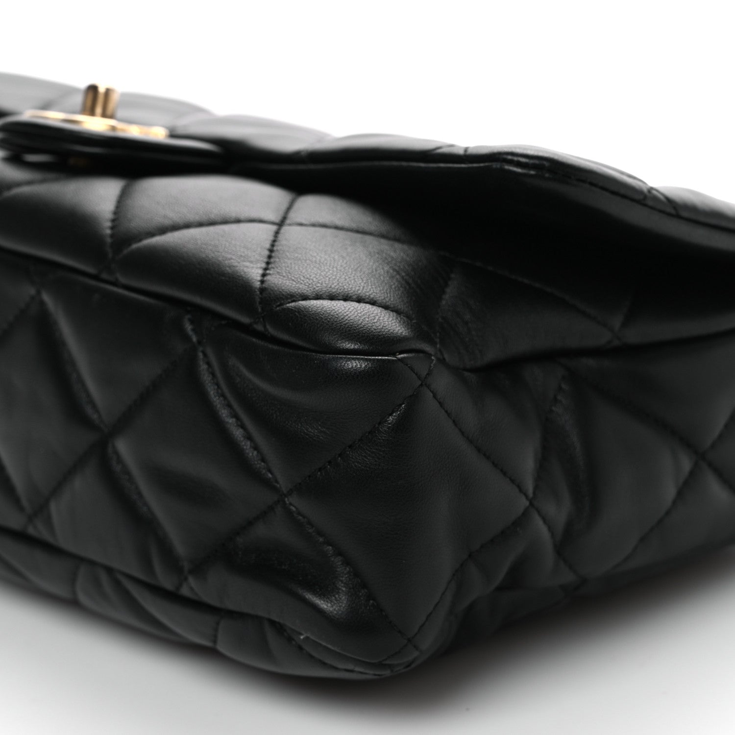 Chanel Lambskin Quilted Large Funky Town Flap Black 10 of 10