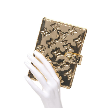 Louis Vuitton Monogram Miroir Small Ring Agenda Gold 2 of 7