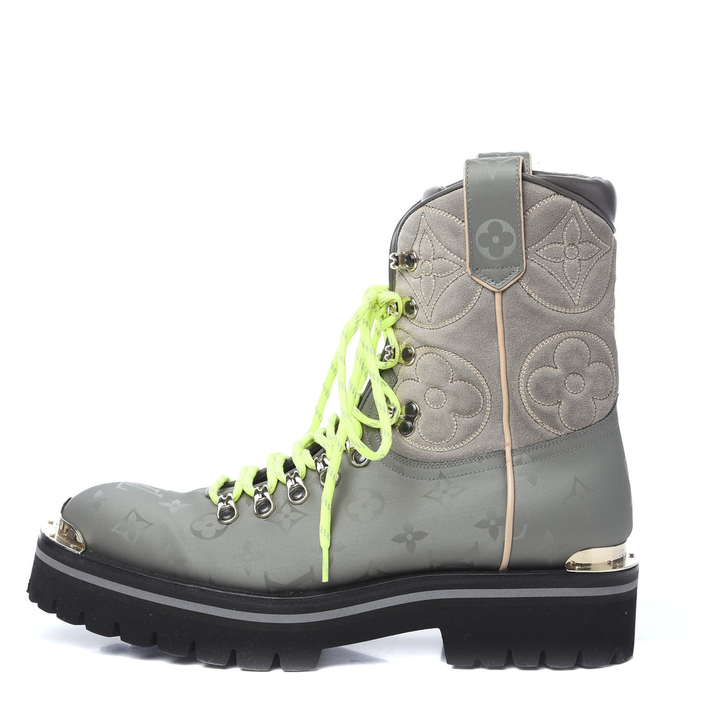 Monogram Titanium Mens Outland Ankle Boots 7