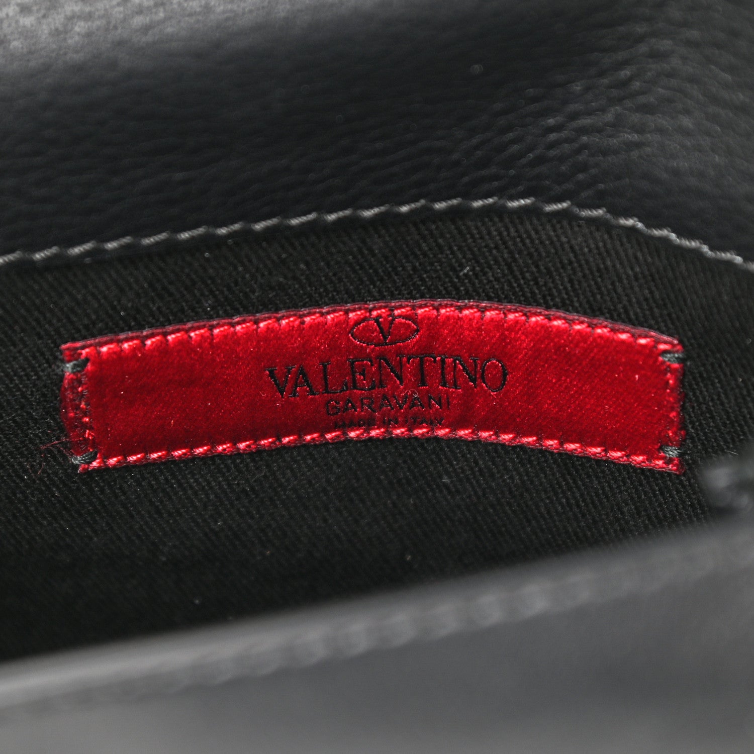 Valentino Garavani Vitello Small Belt Bag Black 6 of 9