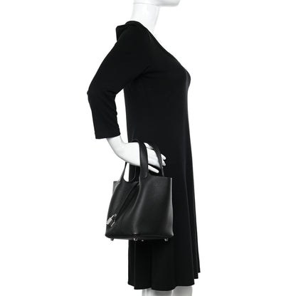 Hermes Taurillon Clemence Picotin Lock 18 PM Black 2 of 11