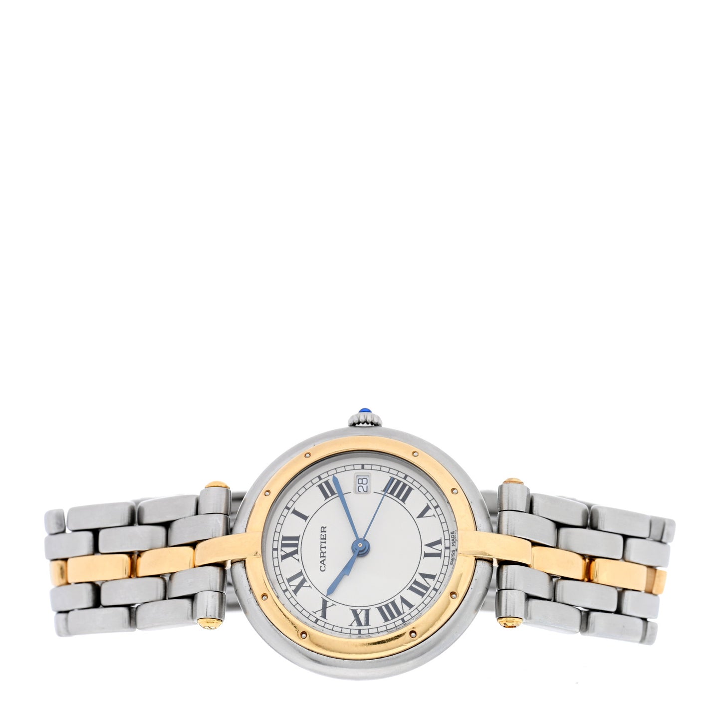 Stainless Steel 18K Yellow Gold 29mm Panthere Vendome Quartz Watch