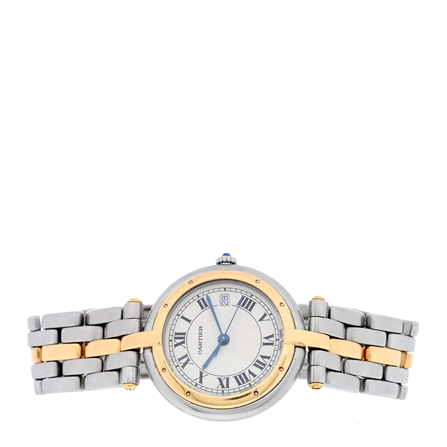 Cartier Stainless Steel 18K Yellow Gold 29mm Panthere Vendome Quartz Watch 2 of 4