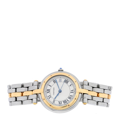 Cartier Stainless Steel 18K Yellow Gold 29mm Panthere Vendome Quartz Watch 2 of 4