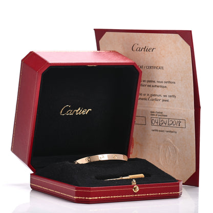 Cartier 18K Yellow Gold LOVE Bracelet 17 5 of 5