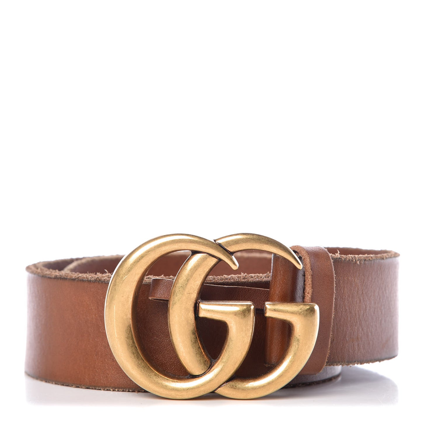 Faded Calfskin Double G 40mm Belt 85 34 Cuir
