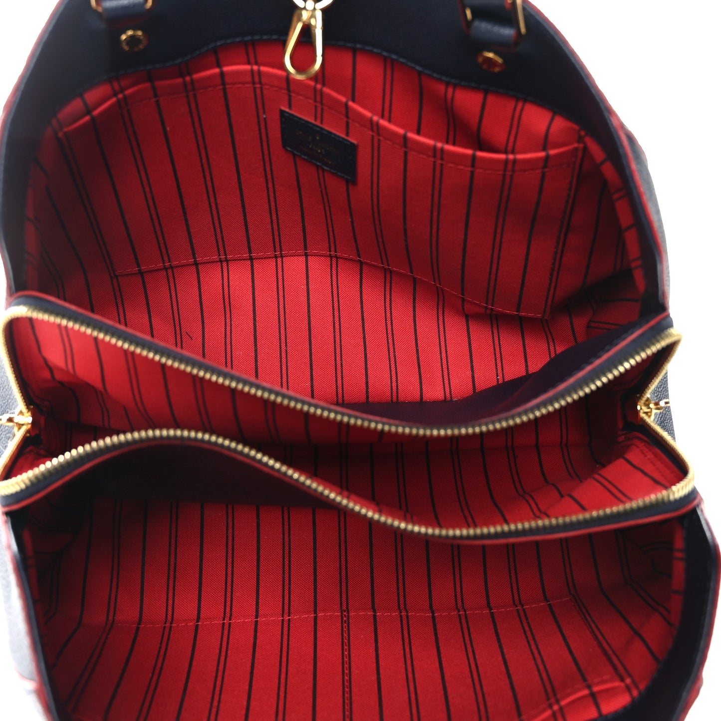 Empreinte Montaigne MM Marine Rouge