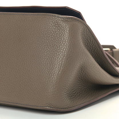 Hermes Taurillon Clemence Eclat Jypsiere 34 Etain Bleu Indigo 10 of 10