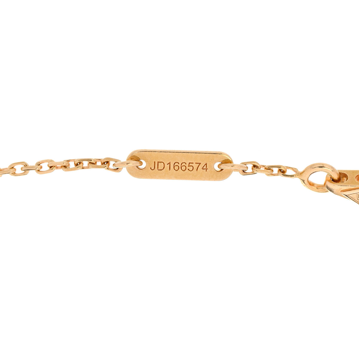 Van Cleef & Arpels 18K Yellow Gold Diamond Mini Frivole Bracelet 3 of 4