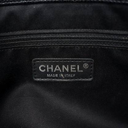 Chanel Caviar Quilted XL Grand Shopping Tote GST Black 5 of 9