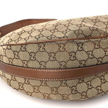 Gucci Monogram Medium GG Twins Hobo Bronze 9 of 11
