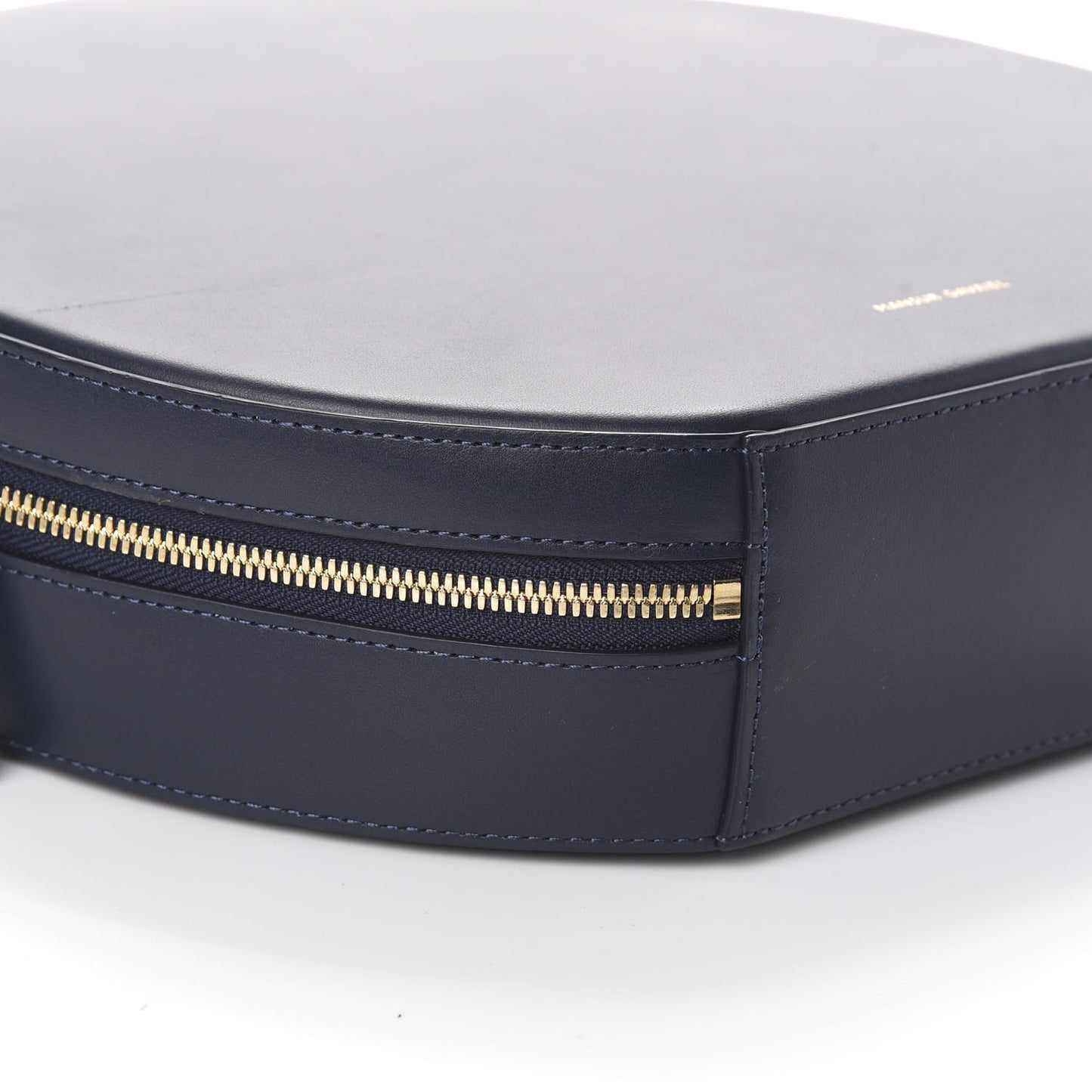 Calfskin Circle Bag Navy