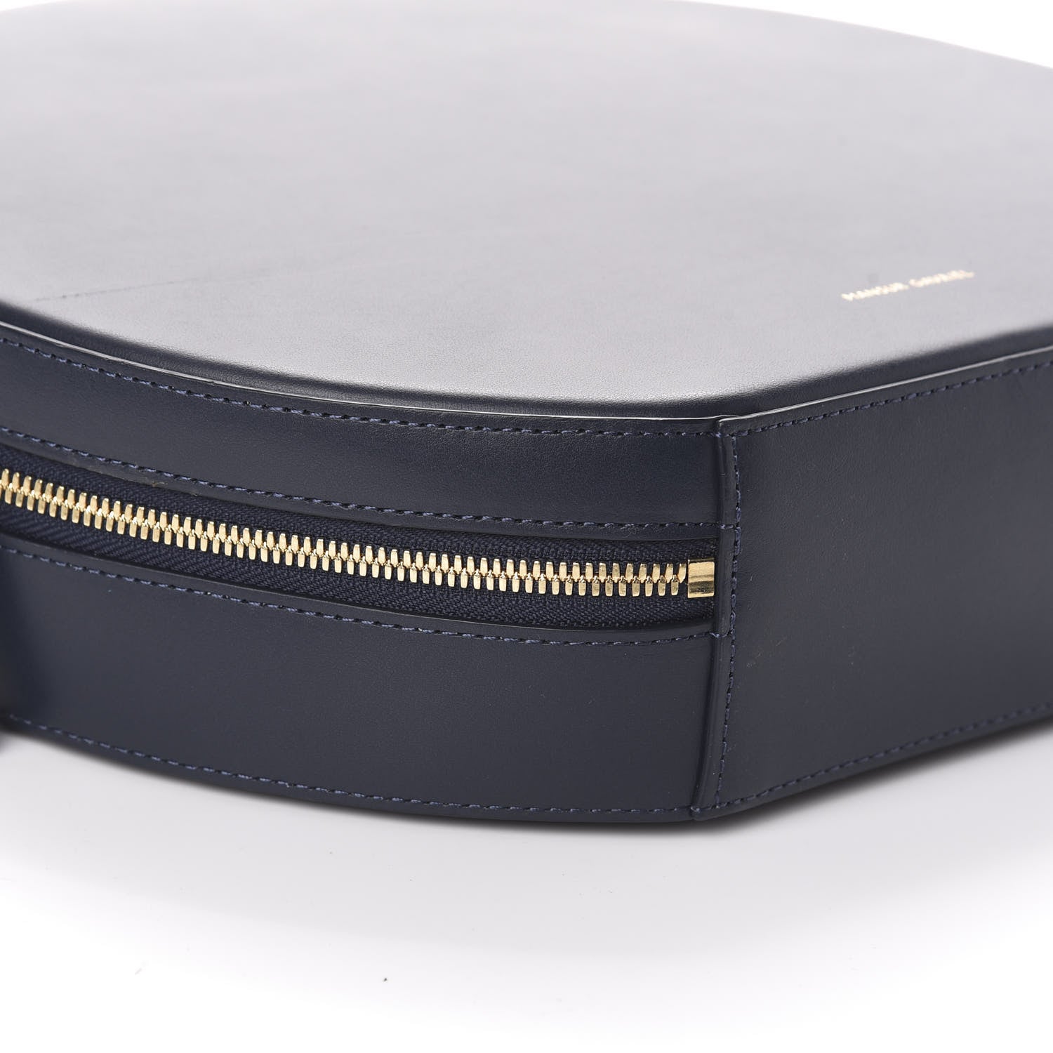 Mansur Gavriel Calfskin Circle Bag Navy 8 of 9