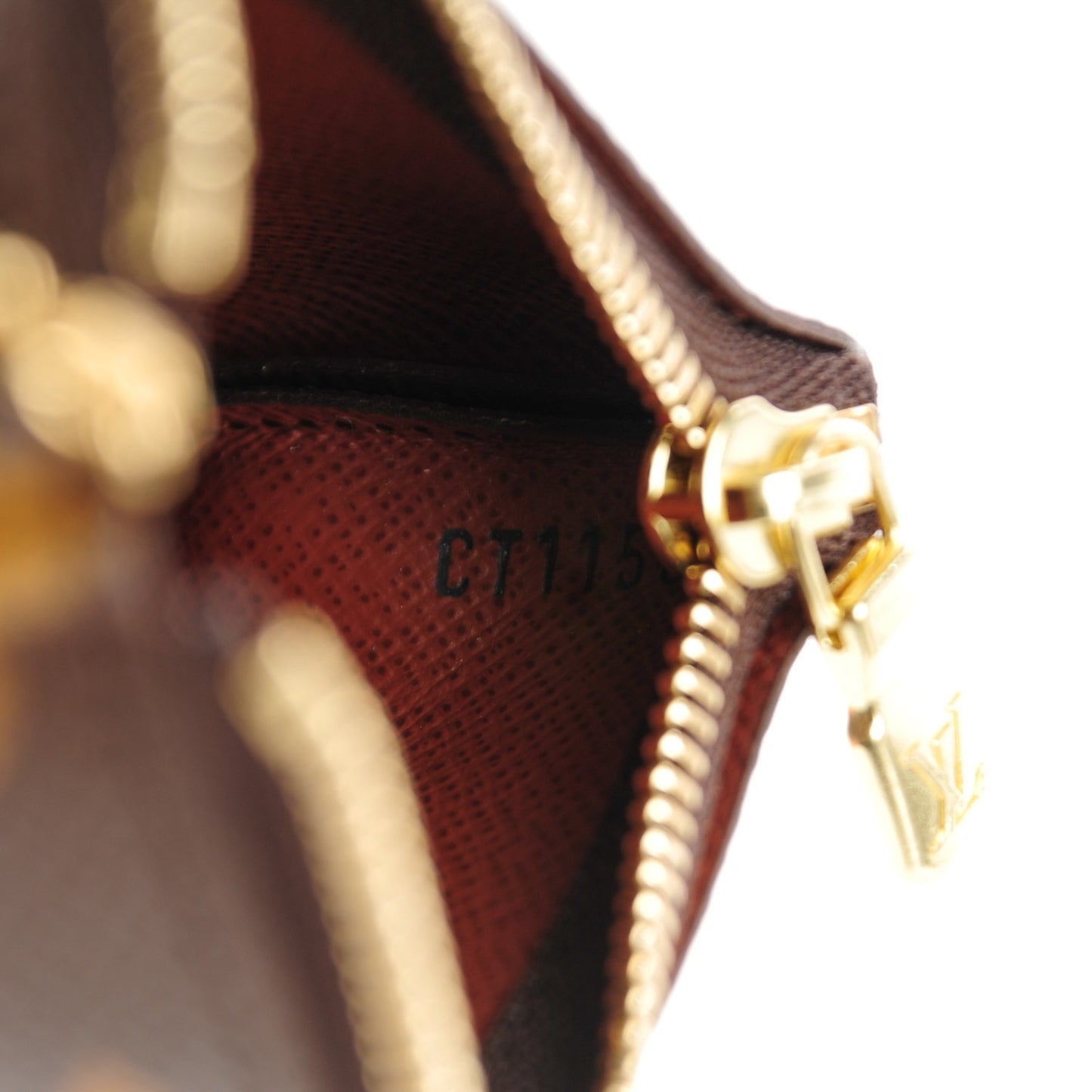 Monogram Key Pouch