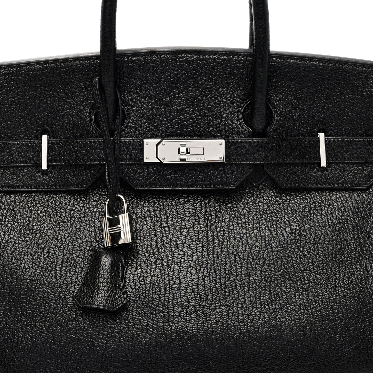 Chevre de Coromandel Birkin 35 Black