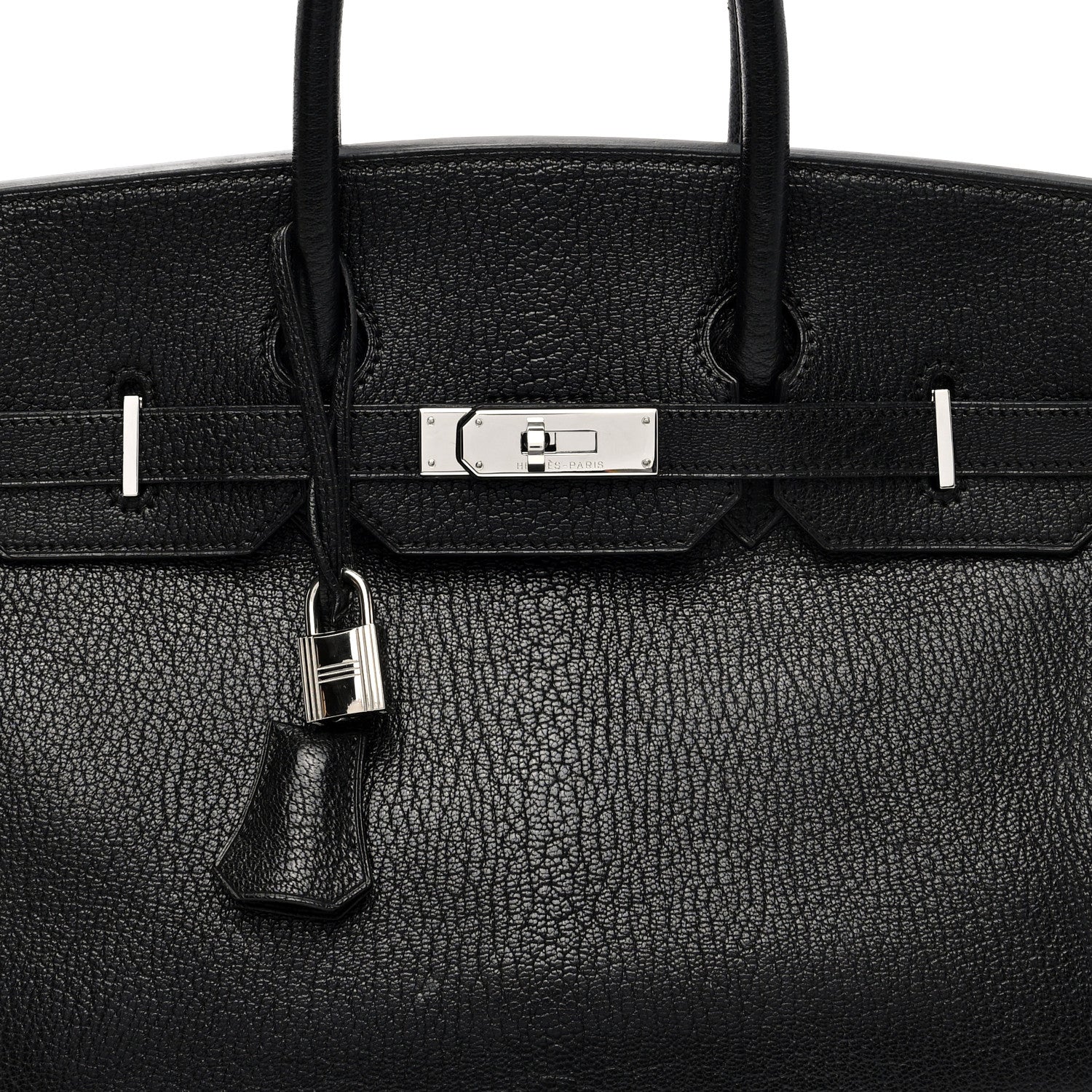 Hermes Chevre de Coromandel Birkin 35 Black 8 of 10