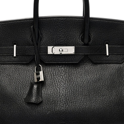 Hermes Chevre de Coromandel Birkin 35 Black 8 of 10
