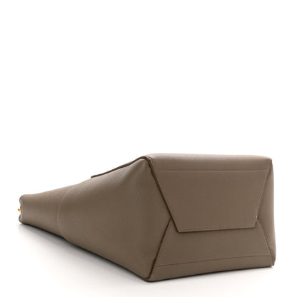 Celine Soft Grained Calfskin Sangle Bucket Bag Taupe 4 of 10