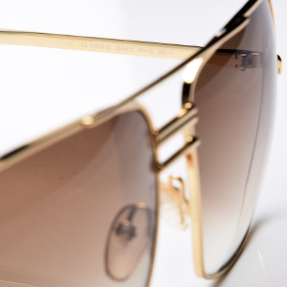 Celine Metal Sunglasses CL 41808/S Gold 5 of 7