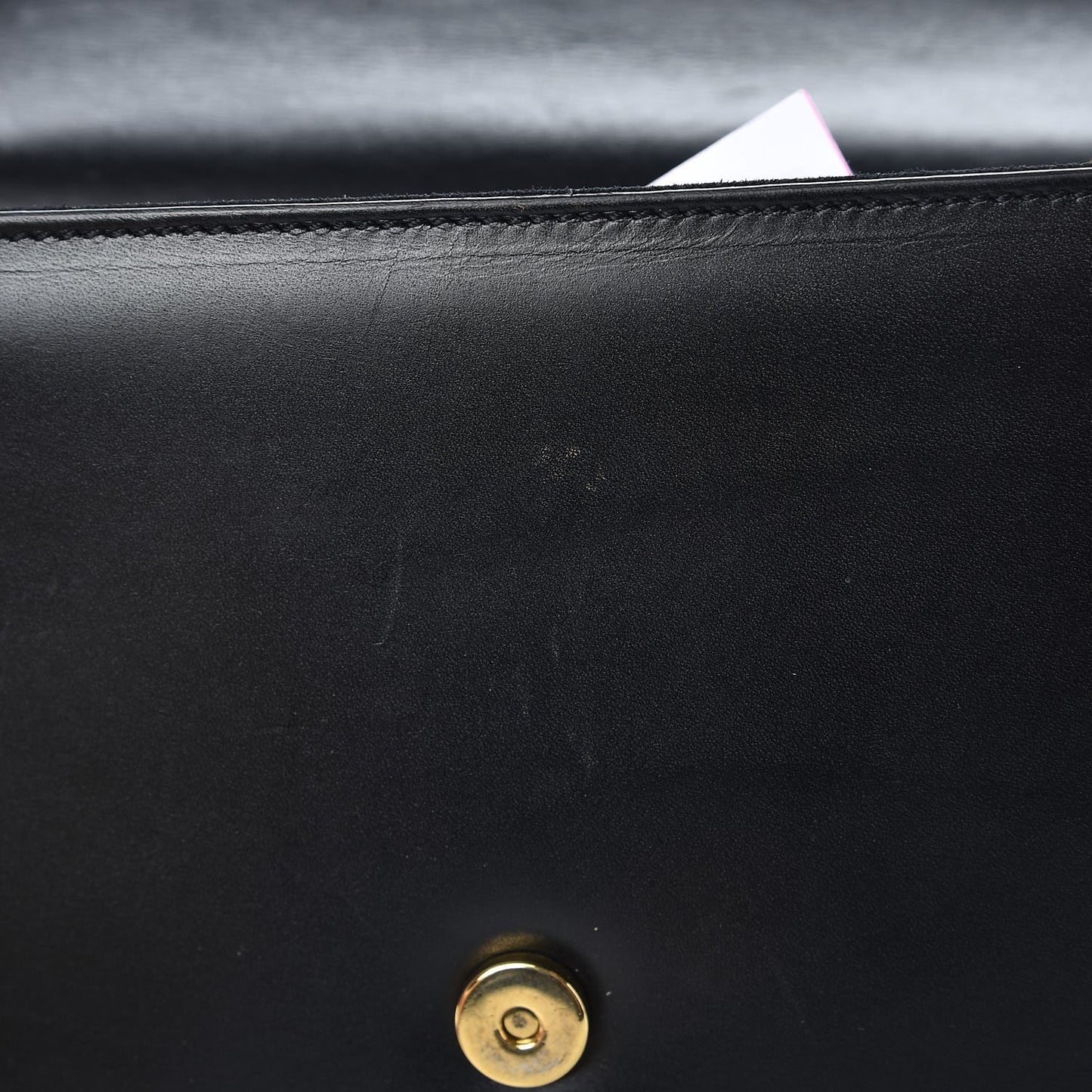 Smooth Calfskin Medium Classic Monogram Kate Tassel Satchel Black