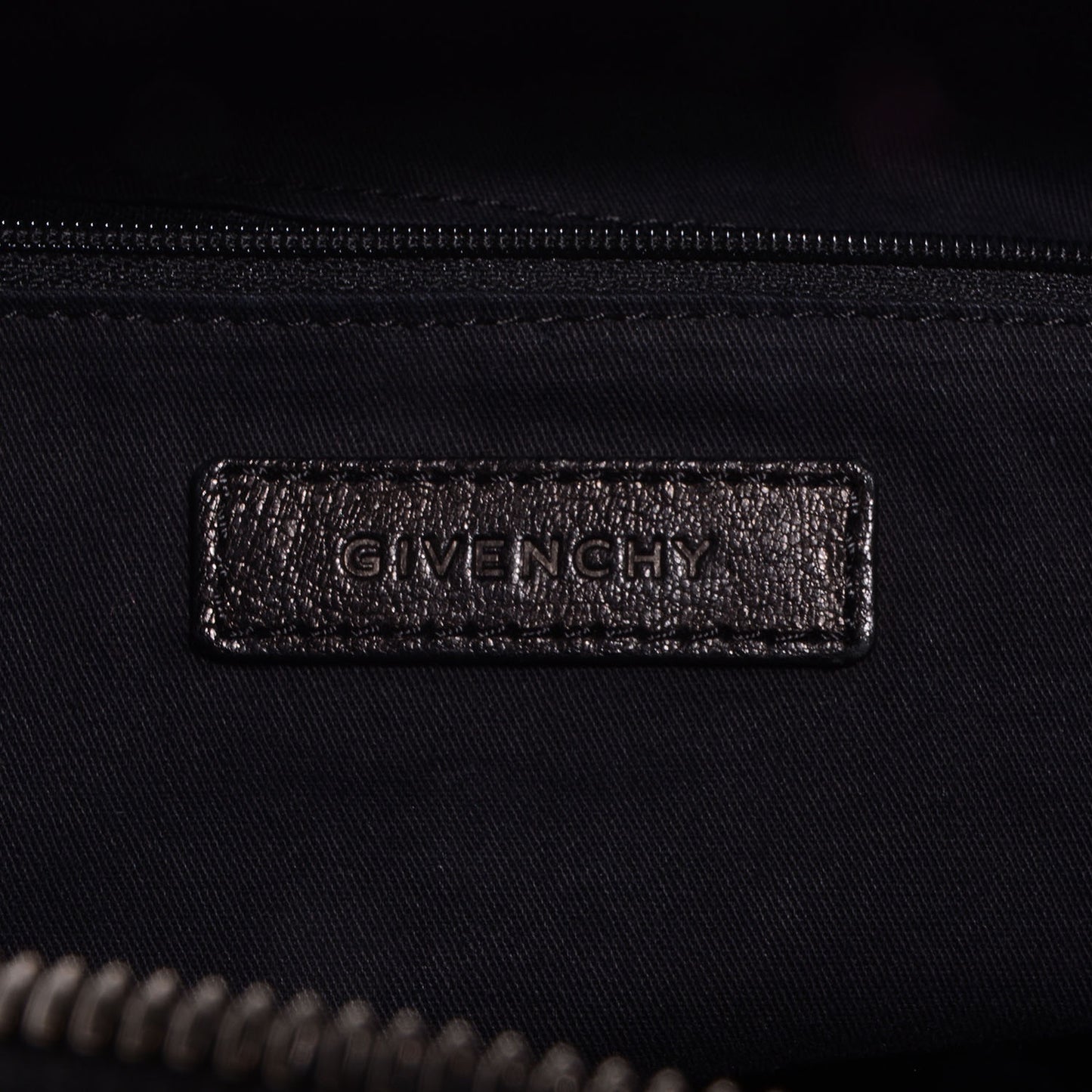 Grained Calfskin Large Nightingale Black
