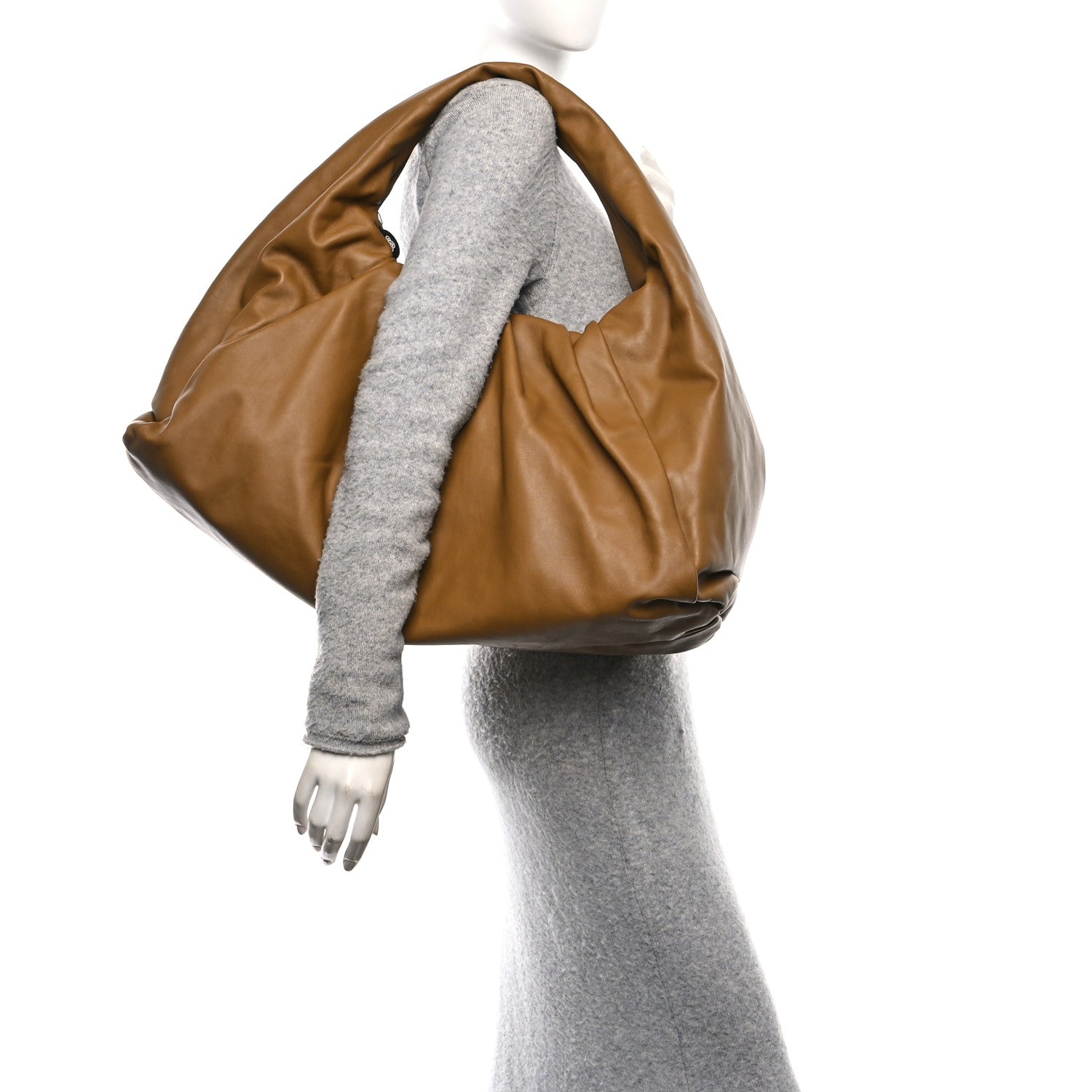 Bottega Veneta Smooth Butter Calfskin Large The Shoulder Pouch