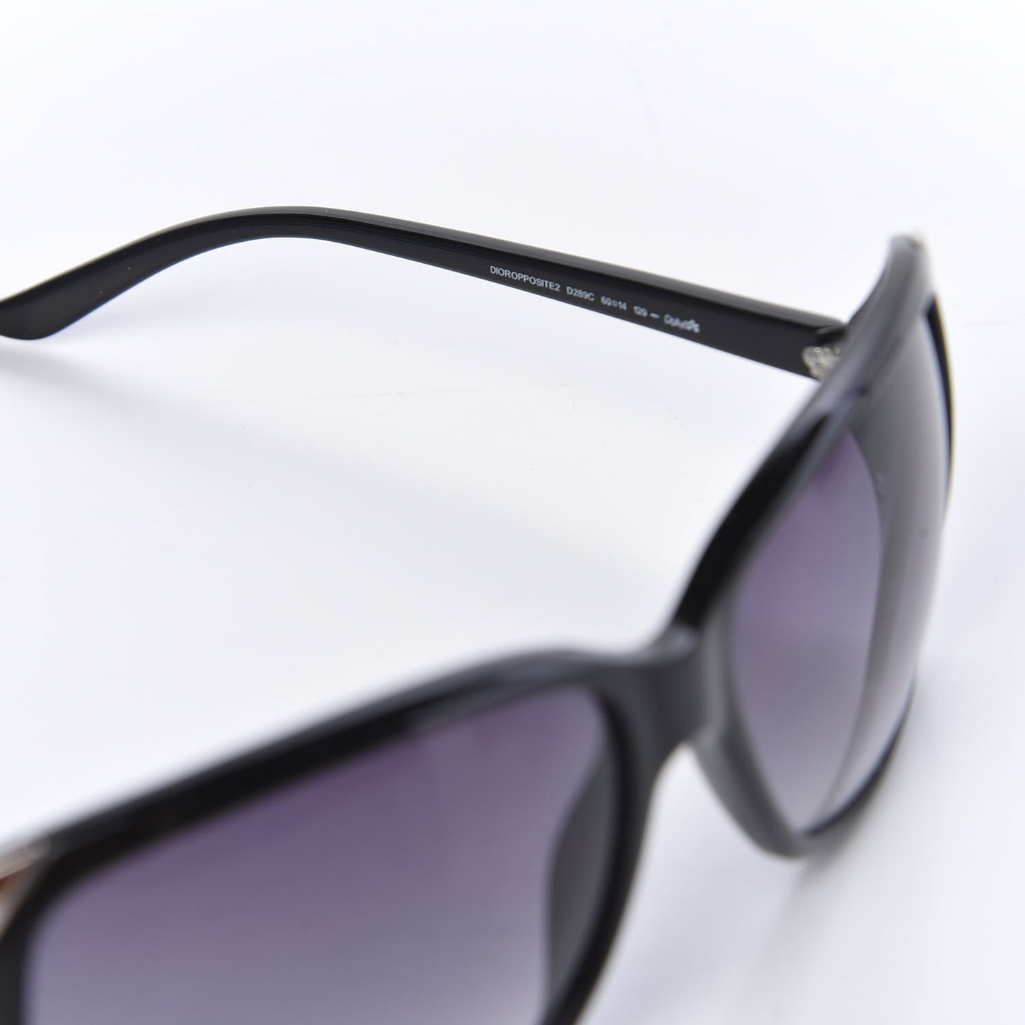 Acetate Dioropposite2 Sunglasses Black