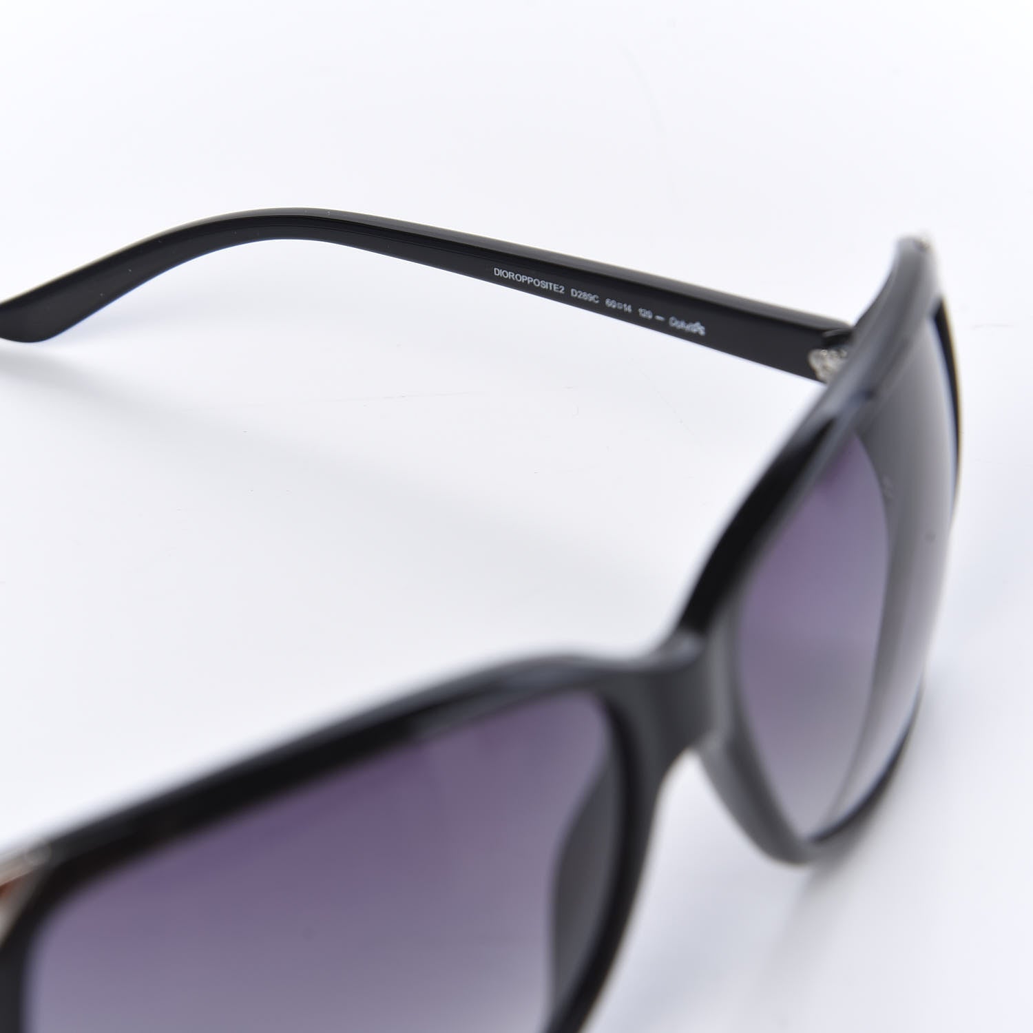 Christian Dior Acetate Dioropposite2 Sunglasses Black 6 of 7