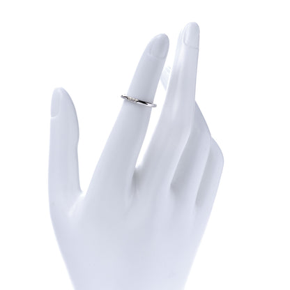 Tiffany Platinum Diamond 2mm Classic Wedding Band Ring 47 4 2 of 6