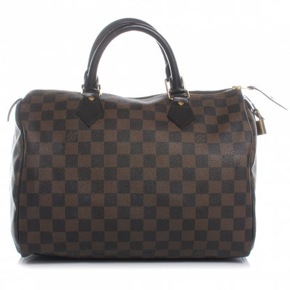 Louis Vuitton Damier Ebene Speedy 30 1 of 8