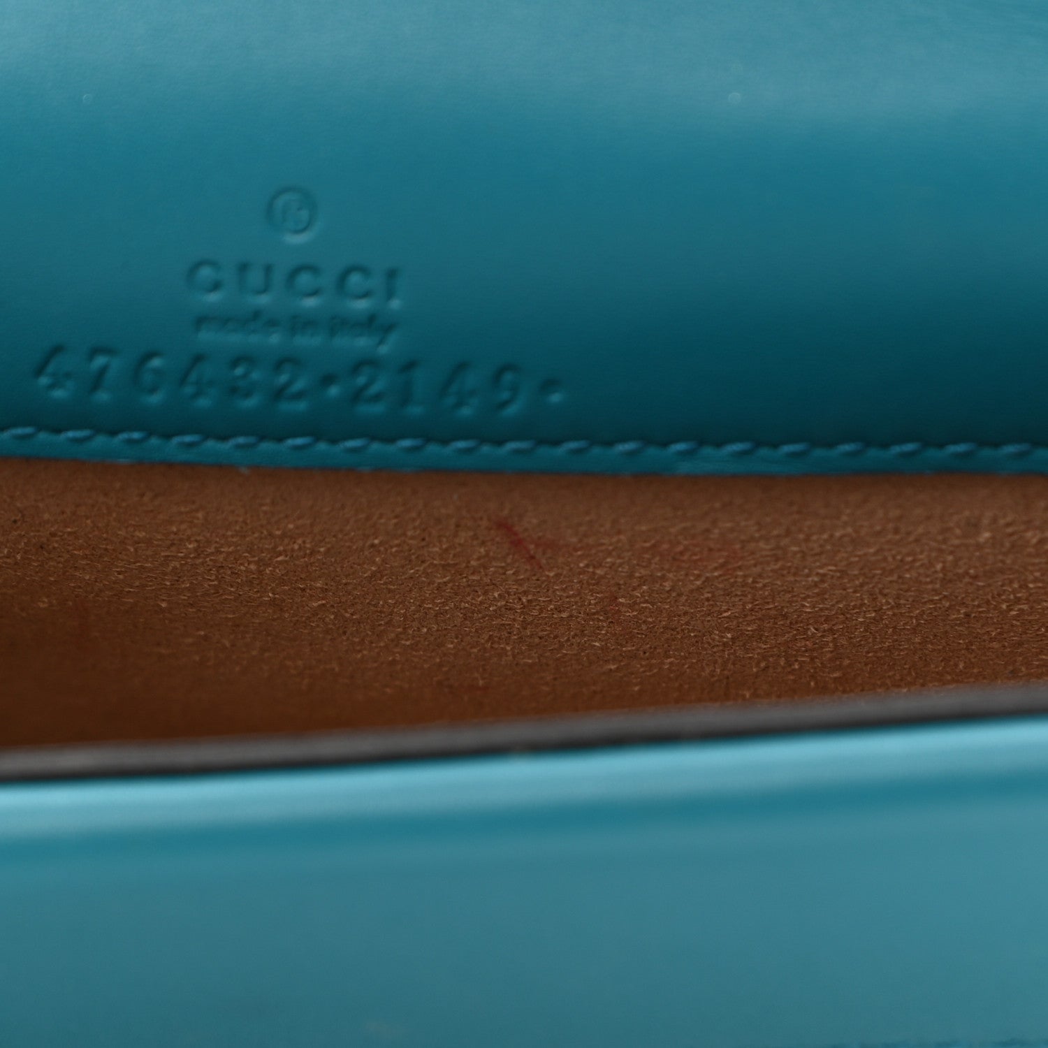 Gucci Velvet Super Mini Dionysus Shoulder Bag Pavone Cyan 10 of 11