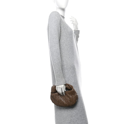 Bottega Veneta Nappa Intrecciato Mini Jodie Dark Taupe 2 of 10