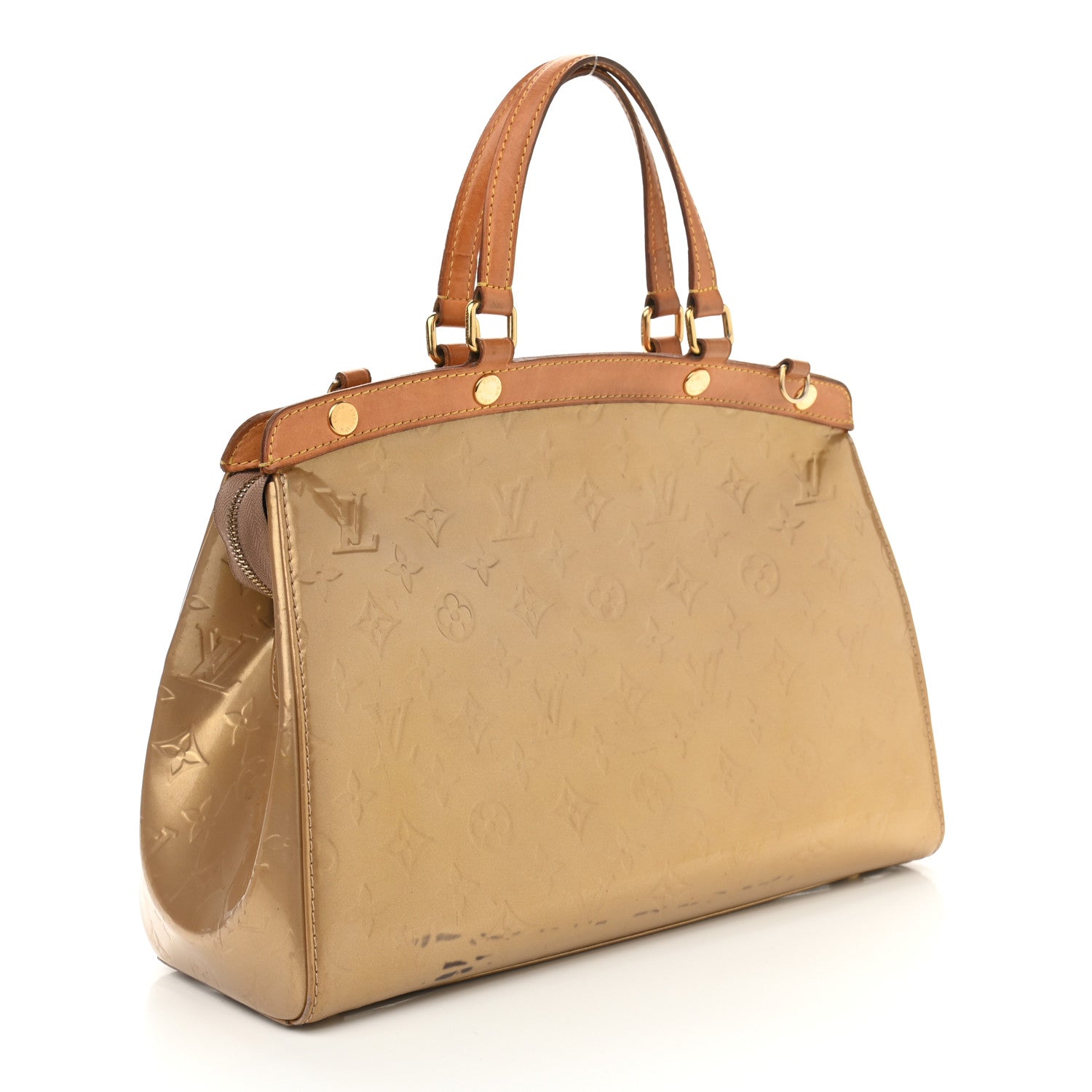 Louis Vuitton Vernis Brea GM Beige Poudre 2 of 14