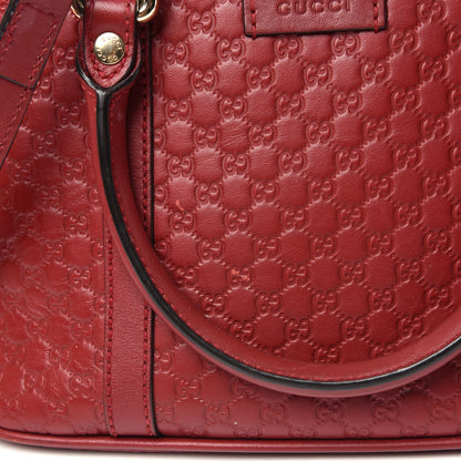 Gucci Soft Microguccissima Mini Dome Bag Rosso 10 of 14